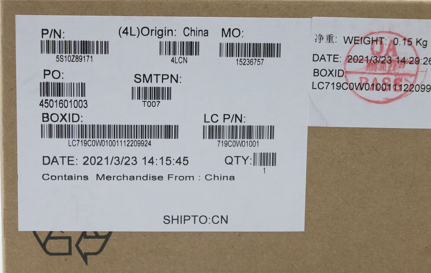Lenovo ThinkPad T14s 2 Screw Screws Kit 5S10Z89171