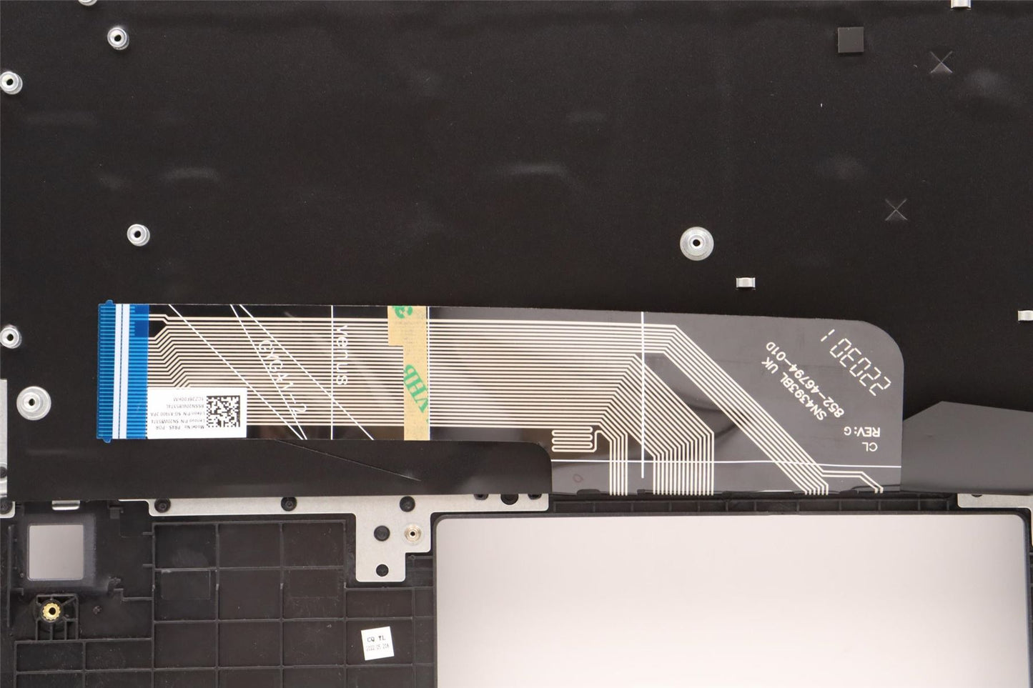 Lenovo IdeaPad 5 14ALC7 Palmrest Cover Keyboard Portuguese Grey 5CB1H71508