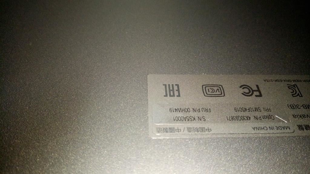 Lenovo DK,UB-KBD,NL,SRX Danish Dutch Keyboard 00HW419