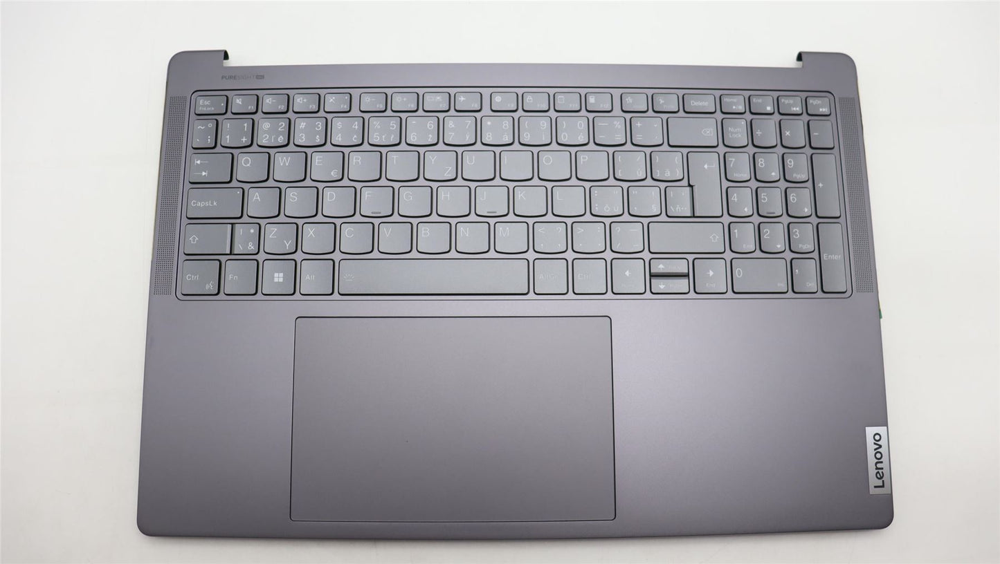 Lenovo Yoga 9 16IRP8 Palmrest Cover Touchpad Keyboard Czech Slovakian 5CB1L55114