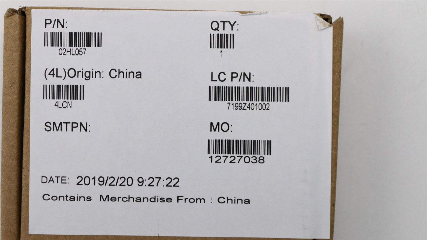 Lenovo 02HL057 FRU SSD 2242 bracket