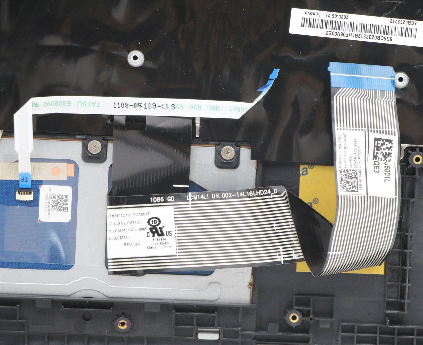 Lenovo Upper Case ASM_CF-E B 82BB AB 5CB0Z32212