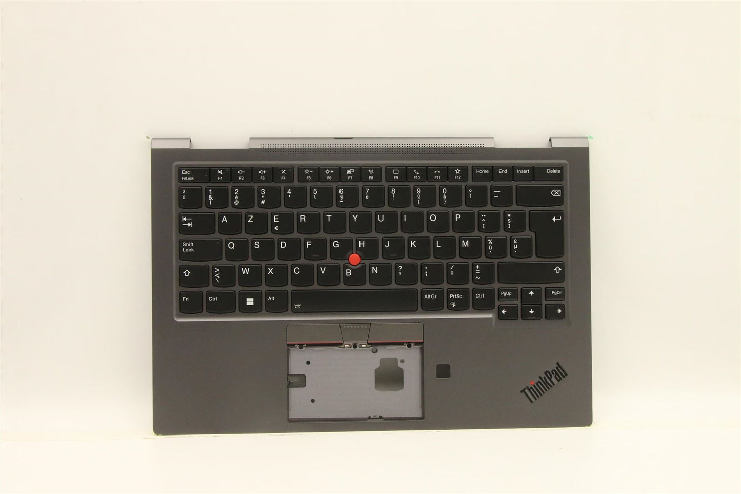 Lenovo Yoga X1 5th Keyboard Palmrest Top Cover Belgian Grey Backlit 5M10Z37142