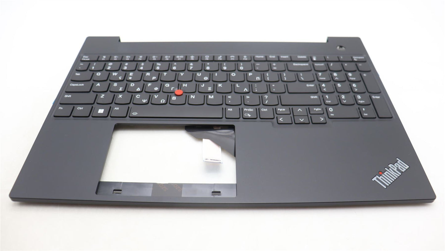 Lenovo ThinkPad E16 Gen 1 Keyboard Palmrest Top Cover Greek Black 5M11L65226