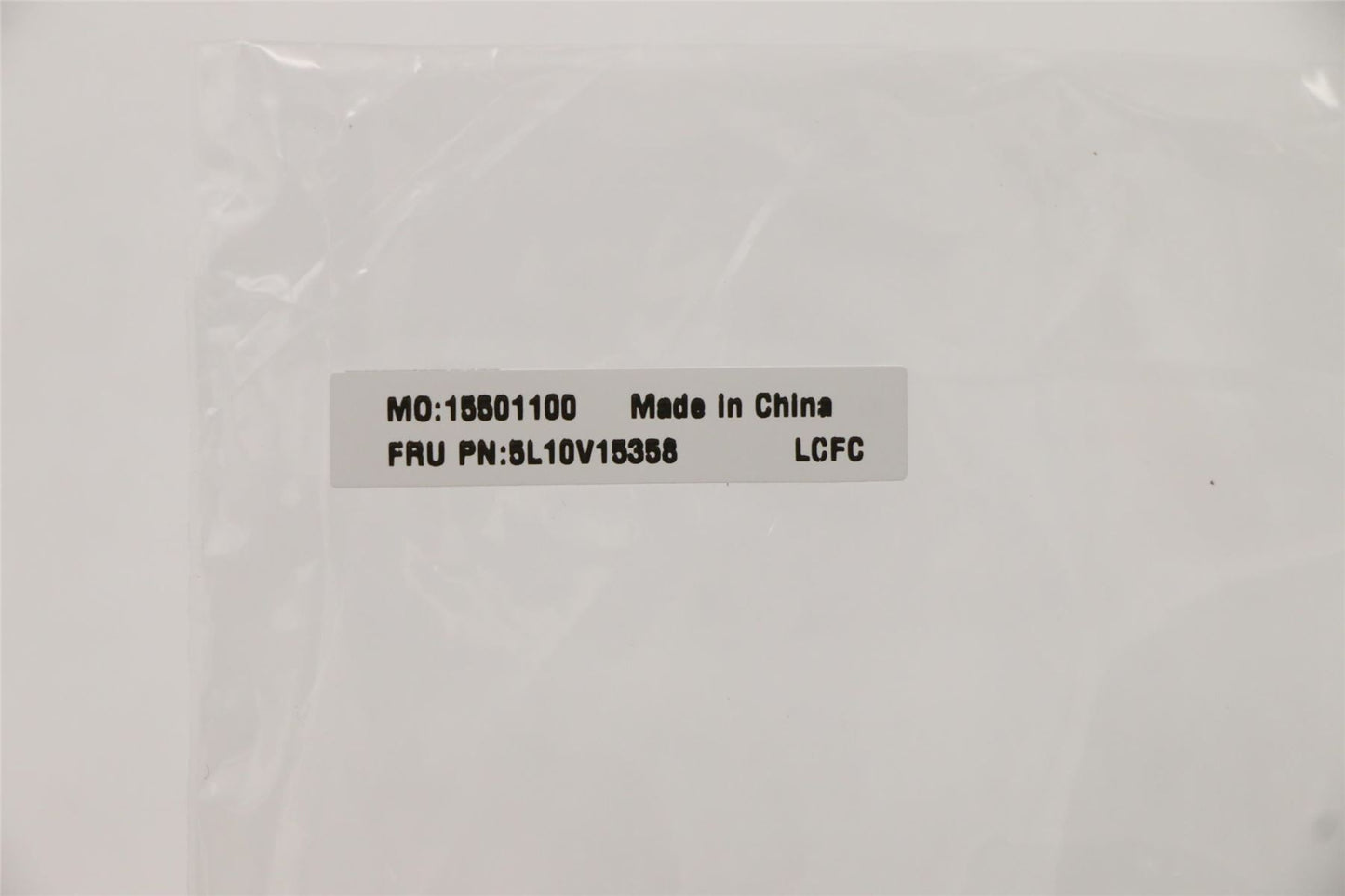 Lenovo LABEL FRU GEO Label Kit Black 5L10V15358