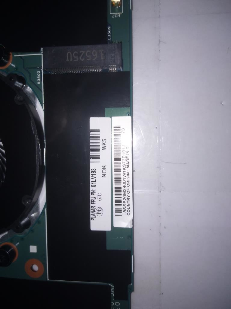 Lenovo Yoga X1 2nd Gen Motherboard Mainboard 5B20V13720