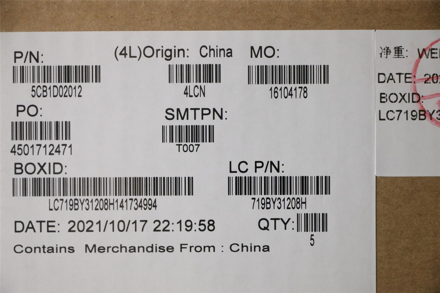 Lenovo IdeaPad 3 15ADA05 Palmrest Cover Touchpad Keyboard Arabic Blue 5CB1D02012