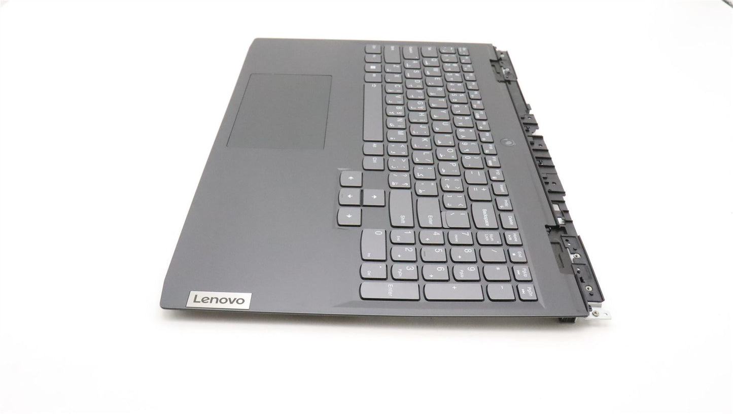 Lenovo IdeaPad 3 16IAH7 Palmrest Cover Touchpad Keyboard Arabic Black 5CB1J09519