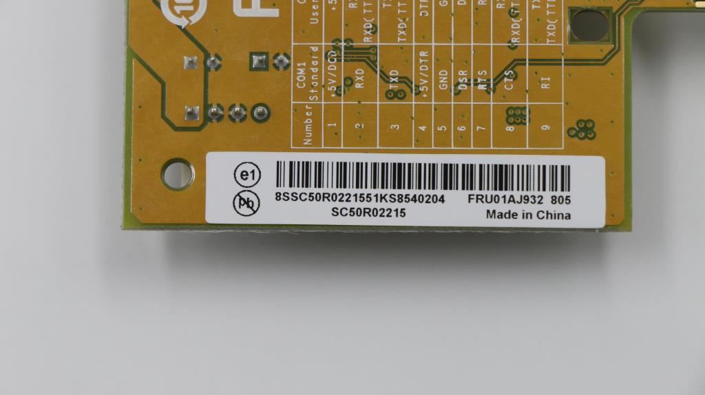 Lenovo Sunix Tiny5 4 COM card 01AJ932