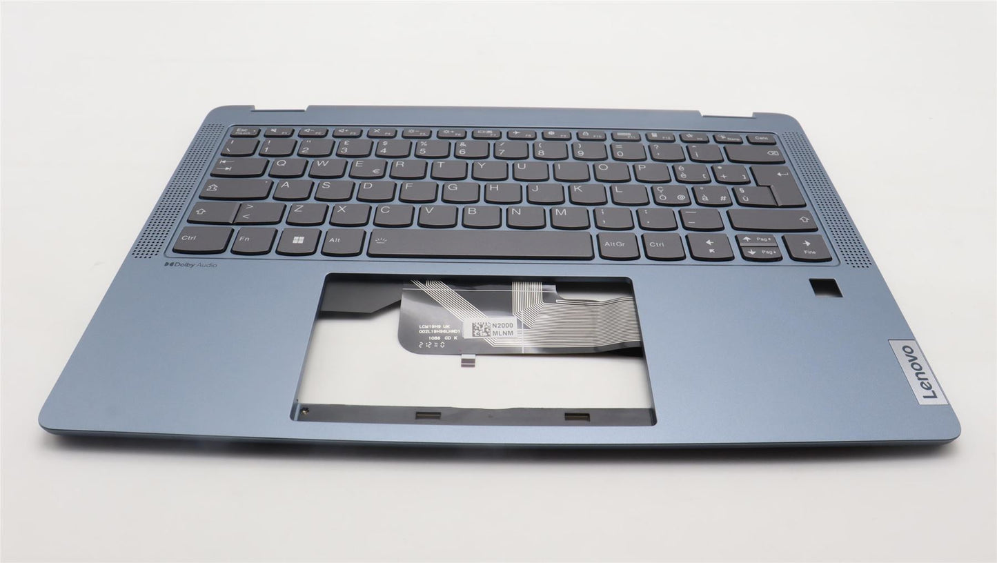 Lenovo IdeaPad 5 14ABR8 Keyboard Palmrest Top Cover Italian Grey 5CB1K20850