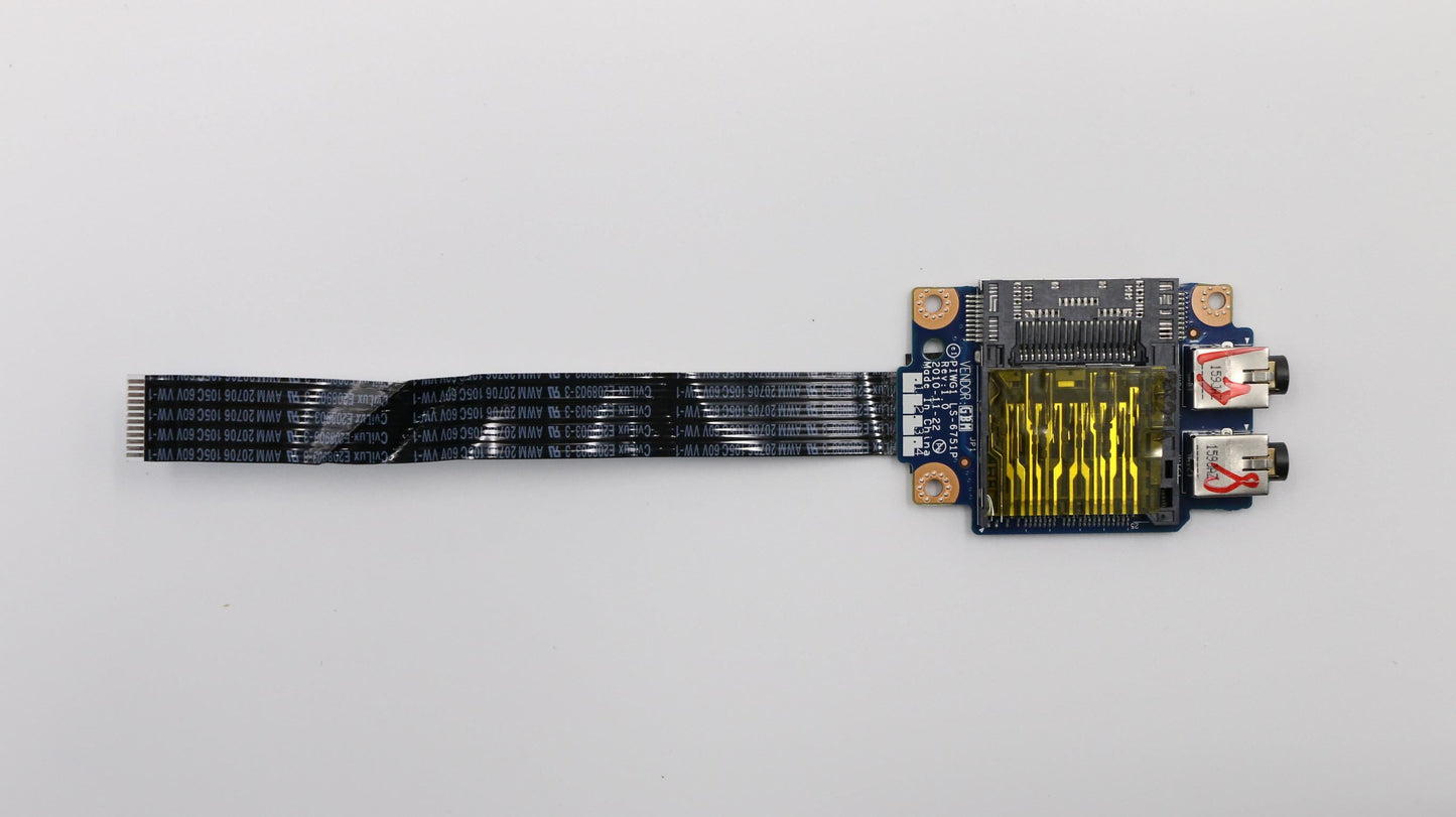 Lenovo PIWG2 READER-15.6 S6751 Card Reader Board 31048398
