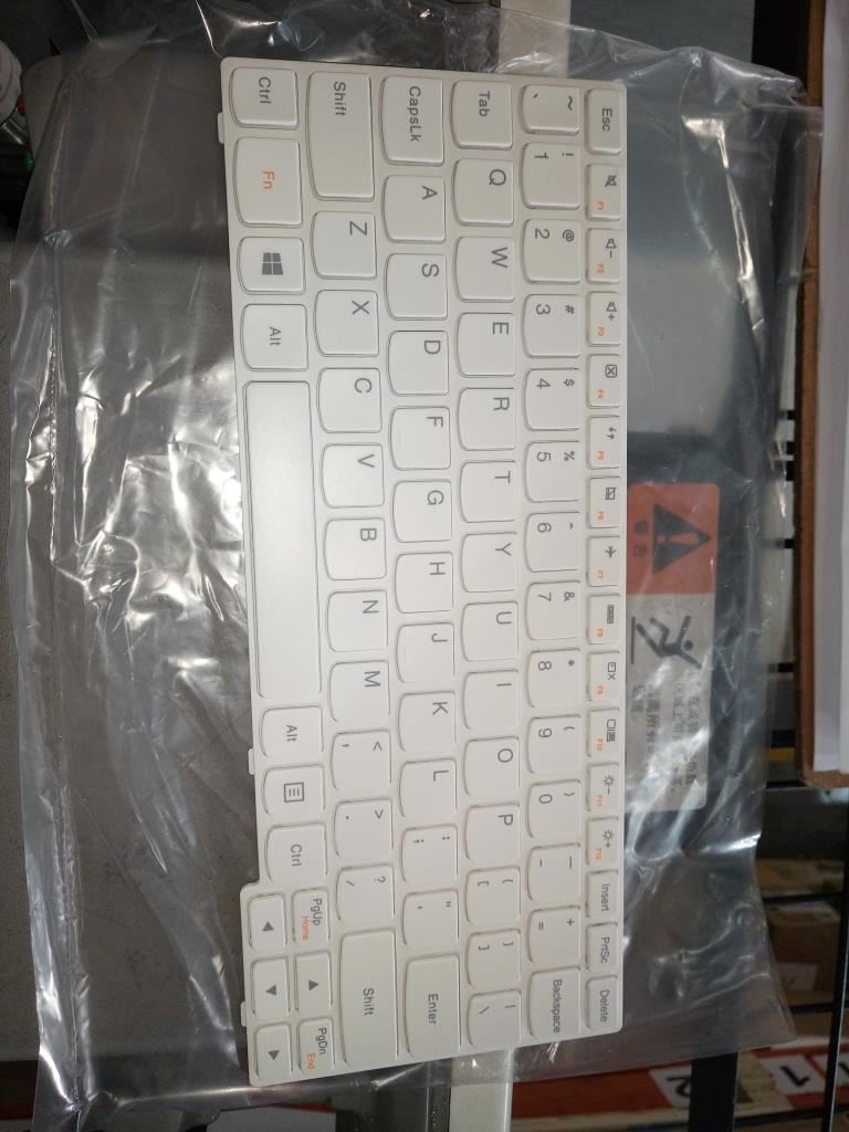 Lenovo US-T1S-CCY-WhiteKeyWhiteFrame-KBD US English Keyboard 25216162