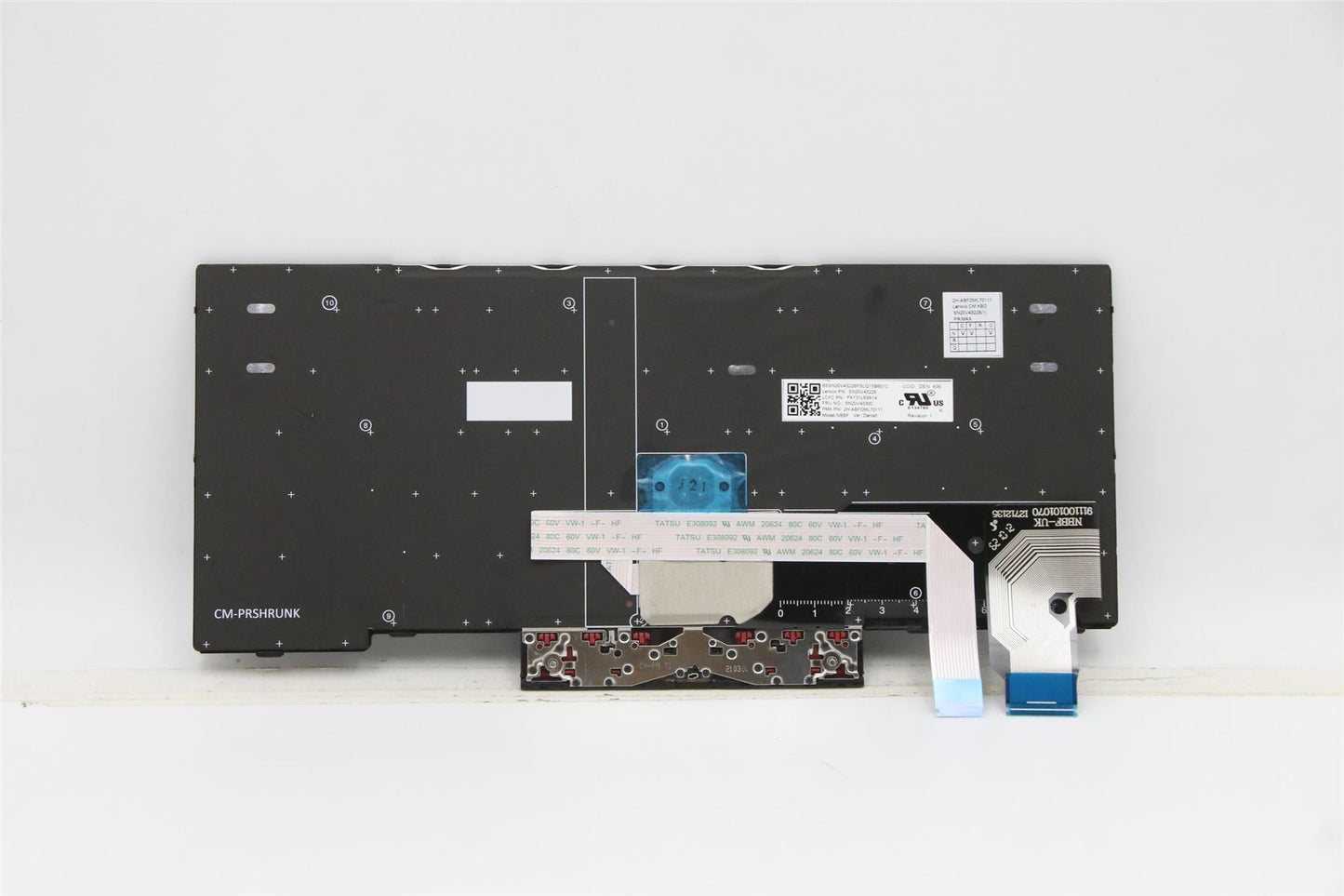 Lenovo ThinkPad L13 2 X13 Keyboard Danish Black 5N20V43300