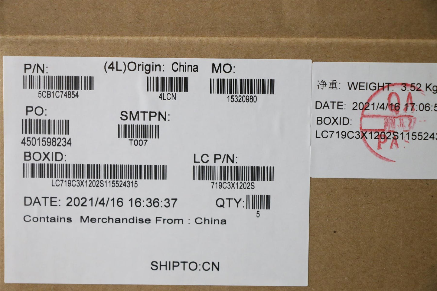 Lenovo Legion 5-15ACH6H 5-15ACH6A Keyboard Palmrest Top Cover Blue 5CB1C74854