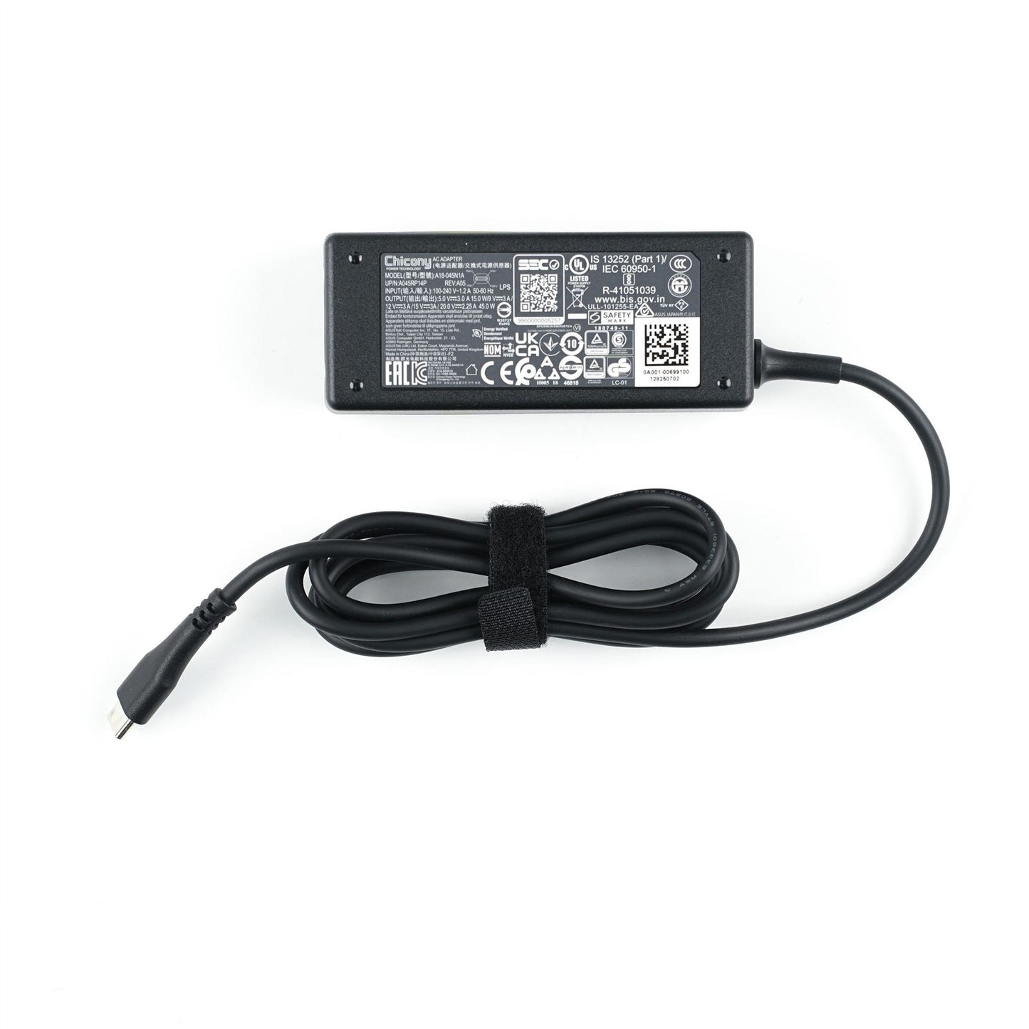 Asus Adapter 45W 3Pin Usb Type C 0A001-00699100 0A001-00695000 0A001-00695100