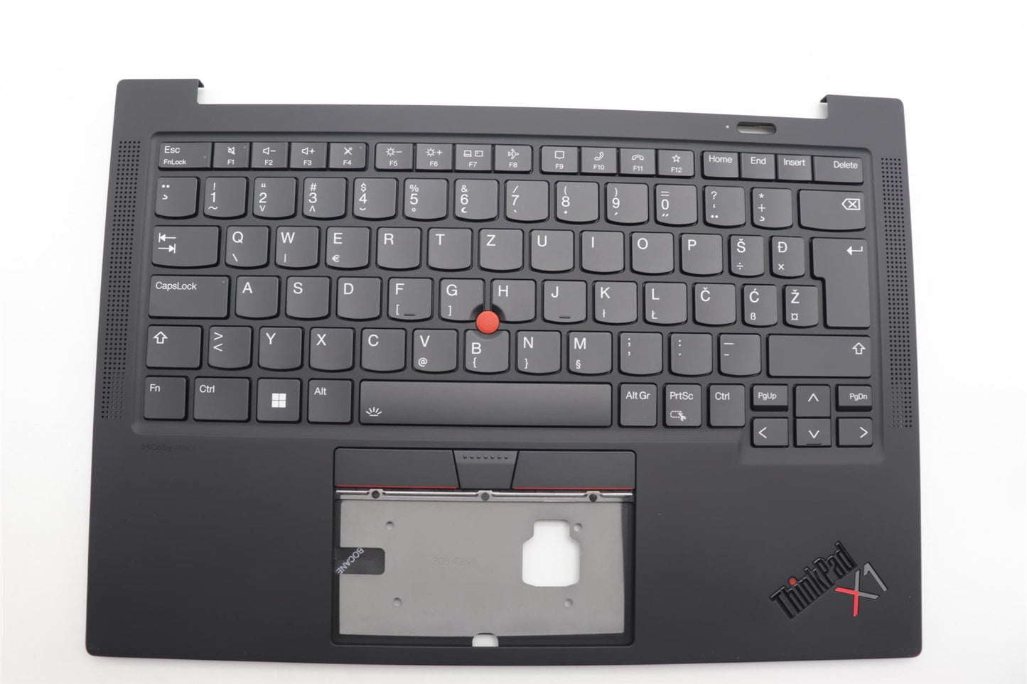 Lenovo ThinkPad X1 11th Gen Palmrest Cover Keyboard Slovenian Black 5M11H62838