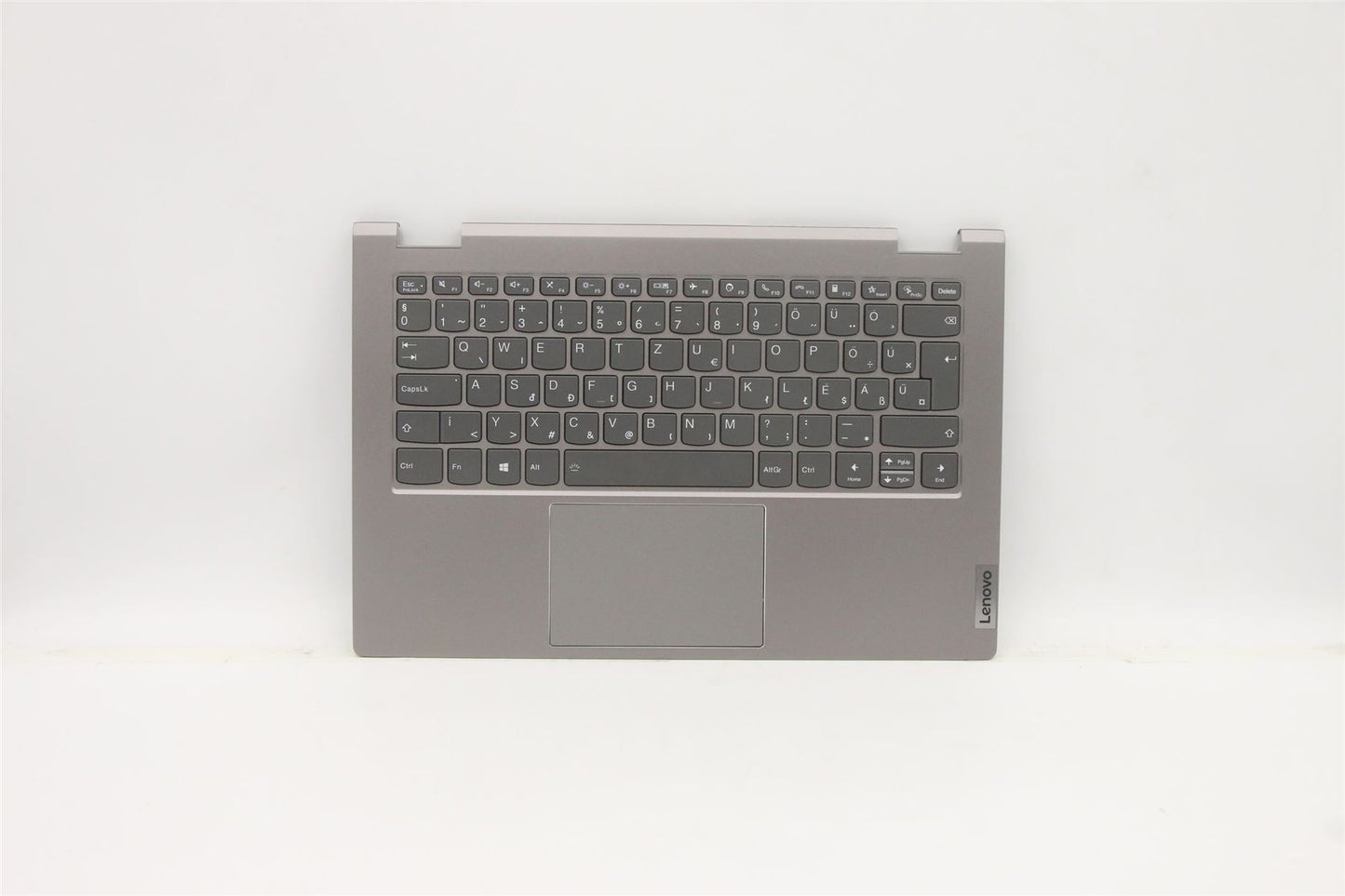 Lenovo Yoga 14s ITL Palmrest Cover Touchpad Keyboard Hungarian Grey 5CB1C92772