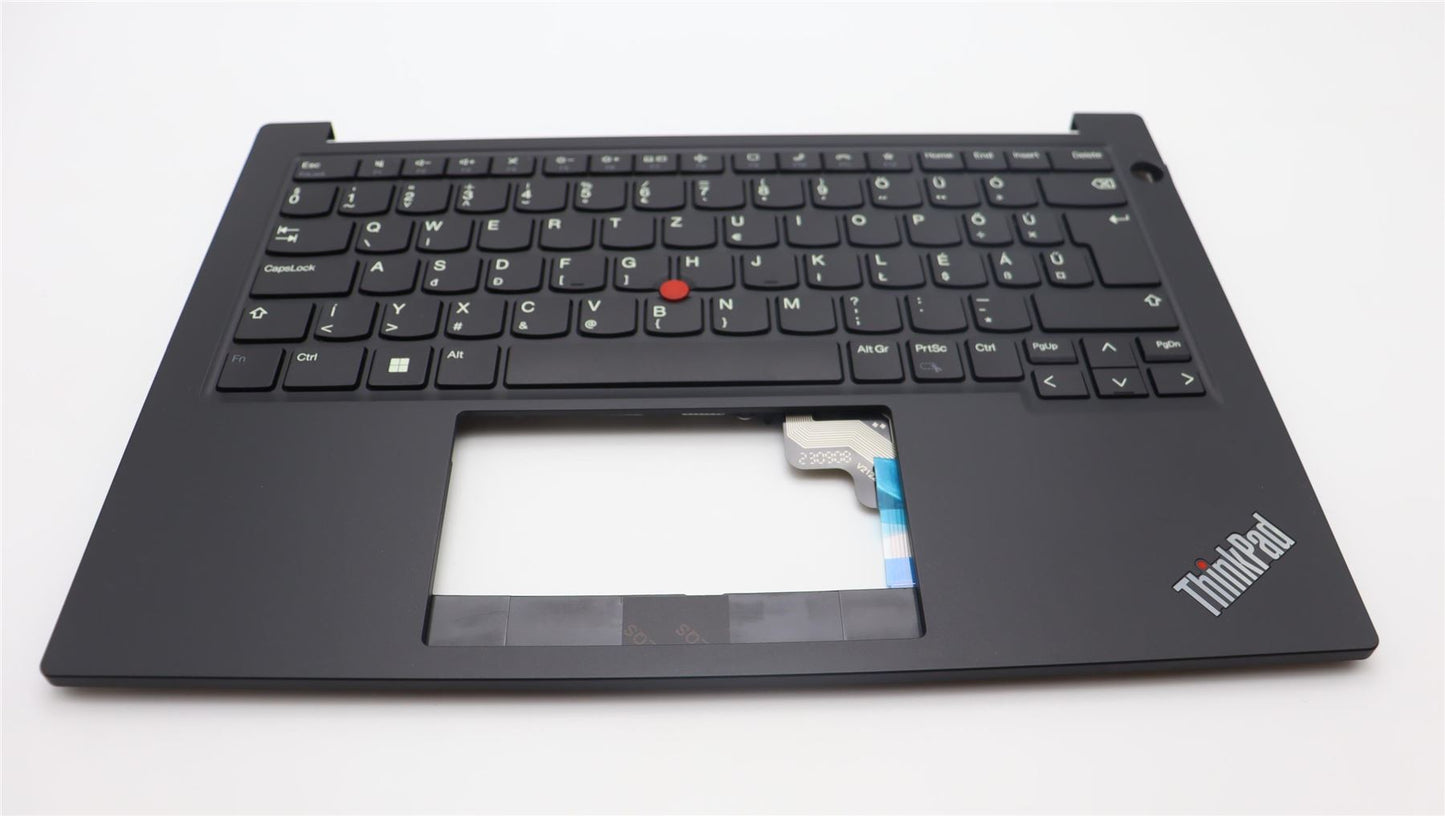Lenovo ThinkPad E14 Gen 5 Palmrest Cover Keyboard Hungarian Black 5M11L92267