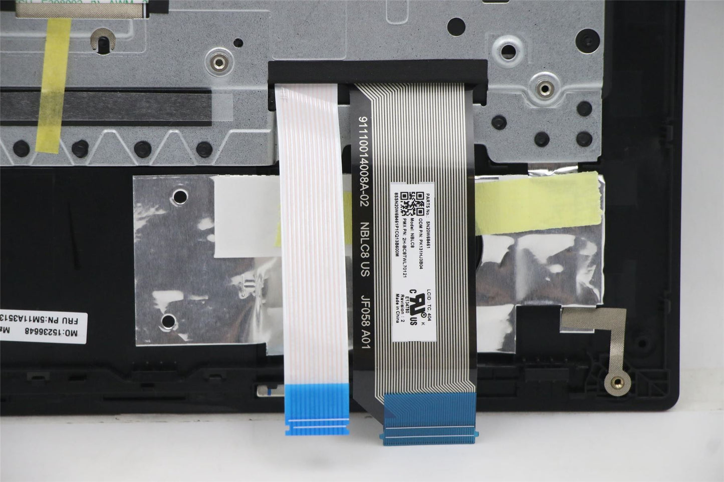Lenovo MECH_ASM KBD TC BL(Pri) Pat FPR US BK 5M11A35138