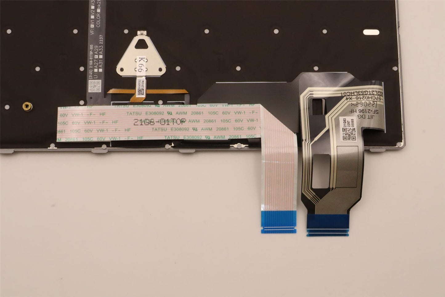 Lenovo ThinkPad T14 4 Keyboard US Europe Grey Backlit 5N21D68333