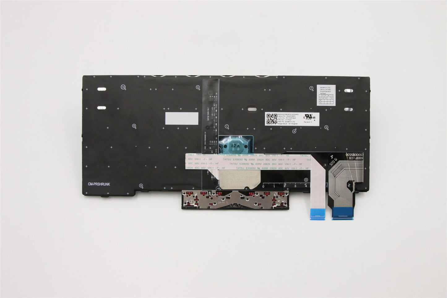 Lenovo ThinkPad X280 A285 X390 X395 L13 Keyboard Bulgairian Black 01YP207