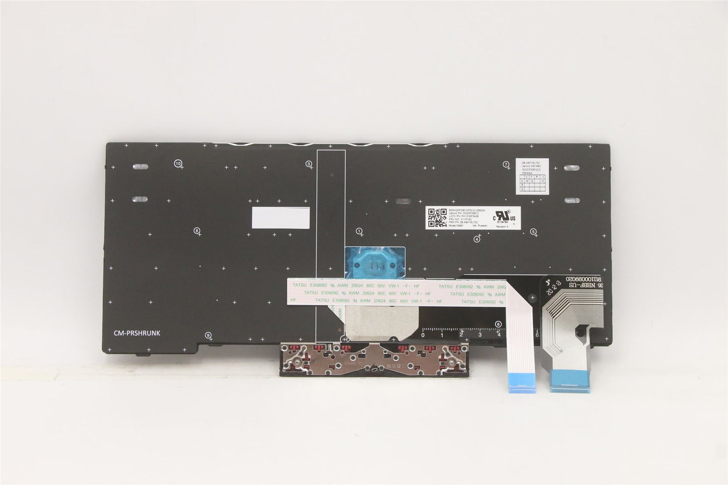 Lenovo ThinkPad X280 A285 X390 X395 L13 Keyboard Russain Black 01YP182