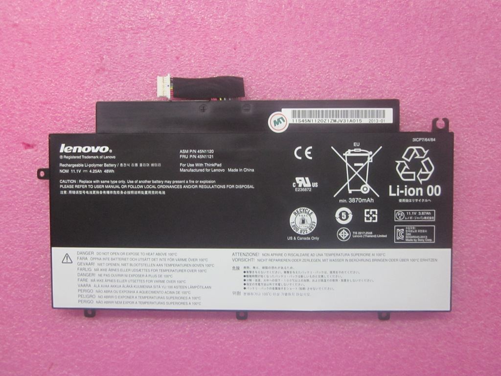 Lenovo ThinkPad T431s Battery 45N1121