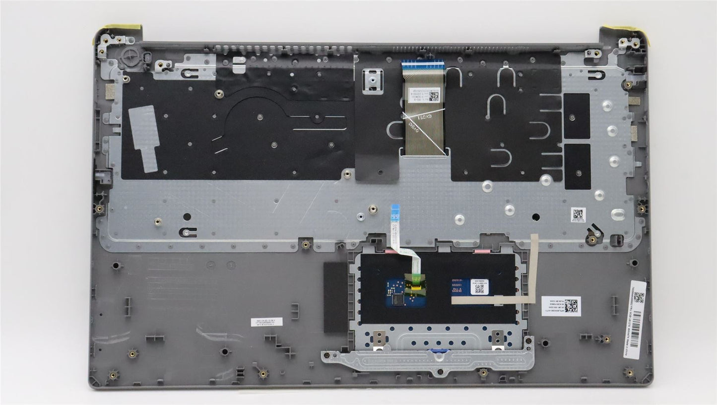 Lenovo IdeaPad 1 15AMN7 Keyboard Palmrest Top Cover Greek Silver 5CB1J51276