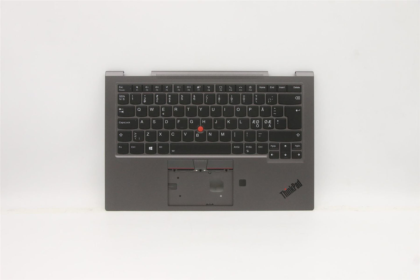 Lenovo Yoga X1 5th Keyboard Palmrest Top Cover German Grey 5M10Z37114