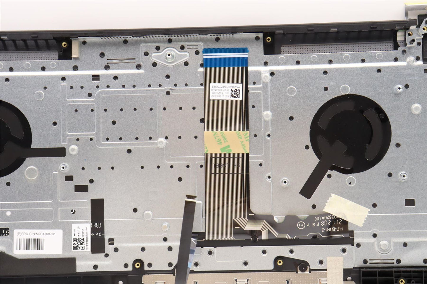 Lenovo IdeaPad 5 16ARH7 Palmrest Cover Touchpad Keyboard German 5CB1J08791