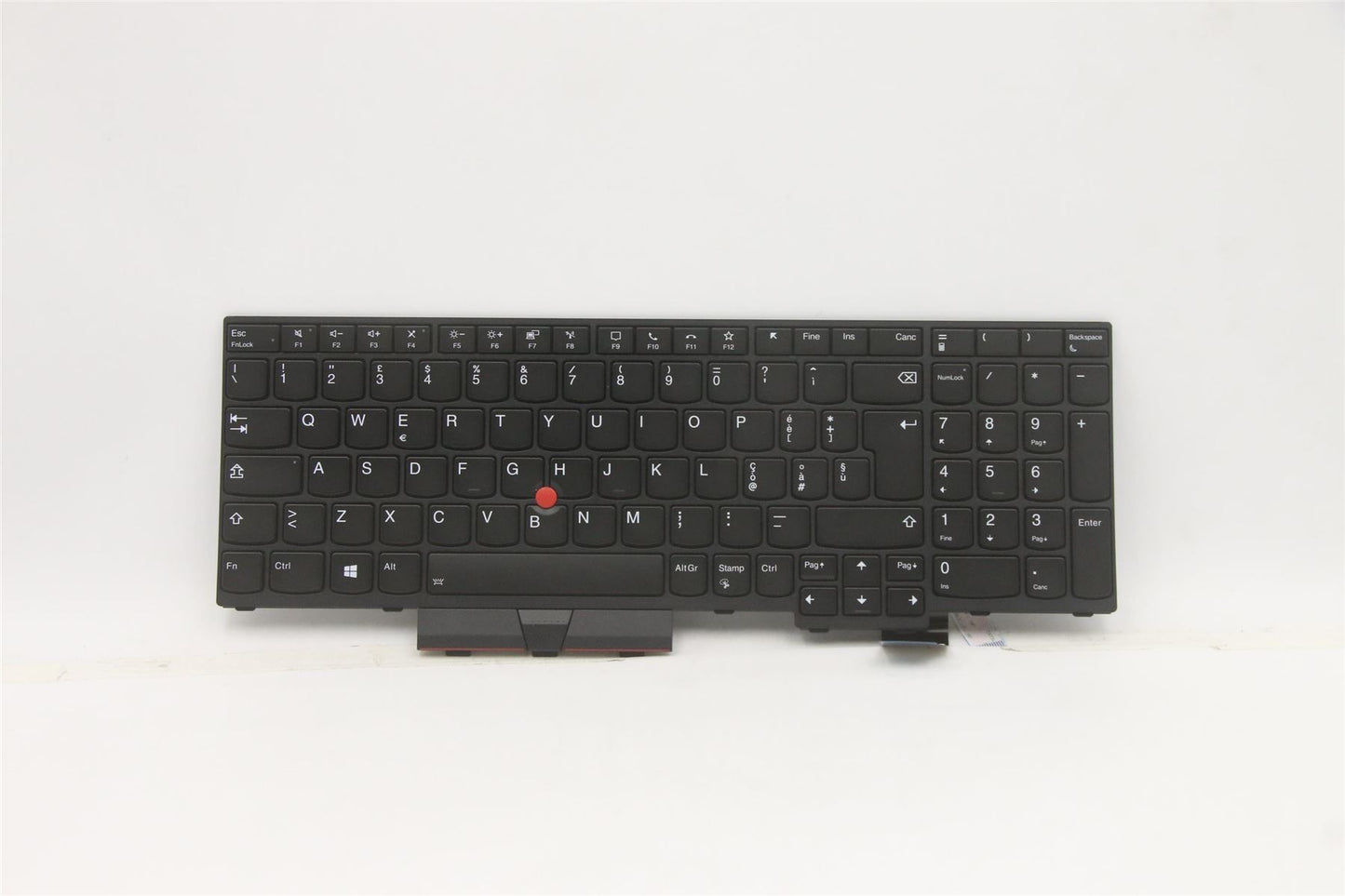Lenovo ThinkPad P15v 3 T15p 3 Keyboard Italian Black Backlit 5N20X22932