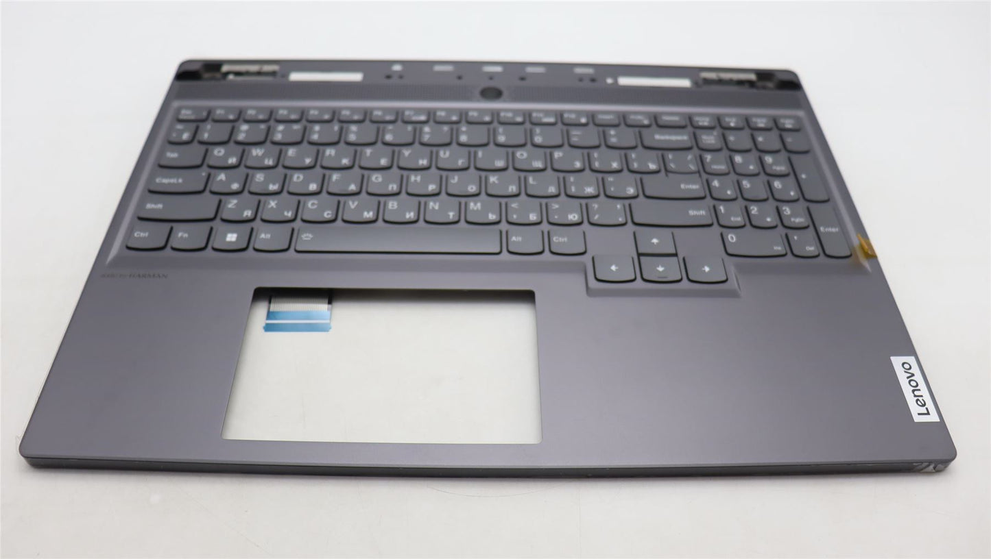 Lenovo Legion S7 16IRH8 Keyboard Palmrest Top Cover Russian White 5CB1L67962
