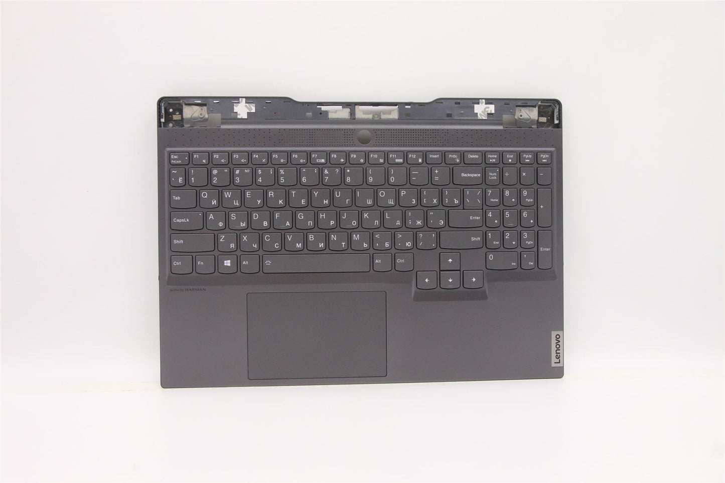 Lenovo S7 15ACH6 Palmrest Cover Touchpad Keyboard Russian Grey 5CB1C93757