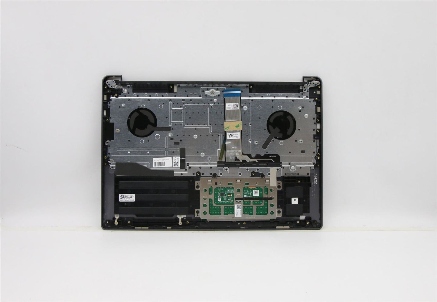Lenovo IdeaPad 5 16ACH6 Palmrest Cover Touchpad Keyboard Nordic Black 5CB1C75017
