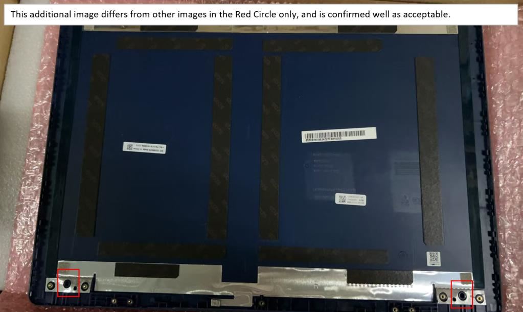 Lenovo Cover L 82XB LCD Cover AB T30 5CB1K18634