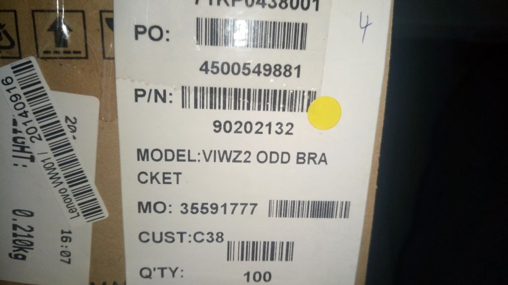 Lenovo VIWZ2 ODD Bracket 90202132