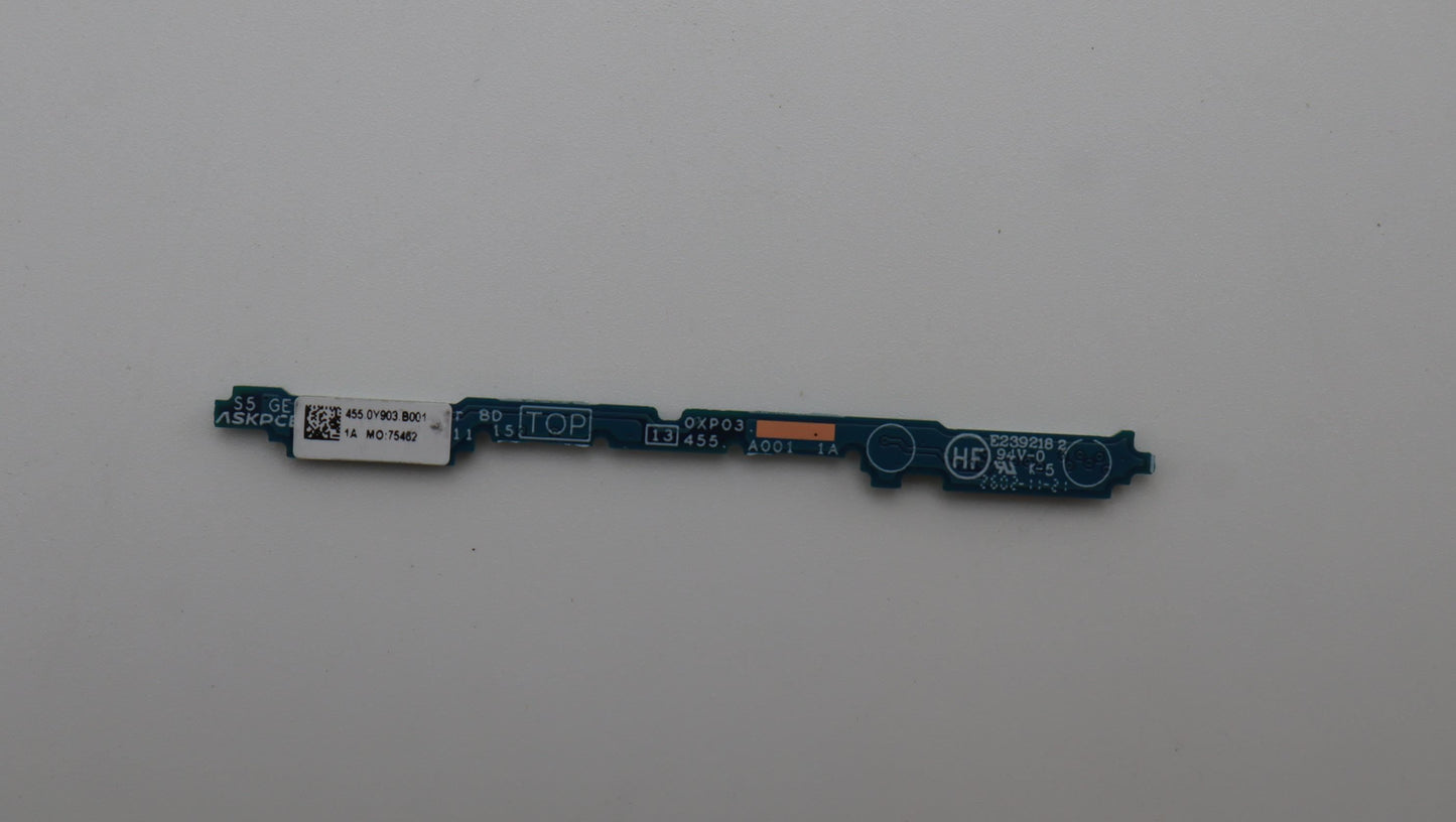 Lenovo CARDPOP W83UF BD Sensor Board 5C50S26080