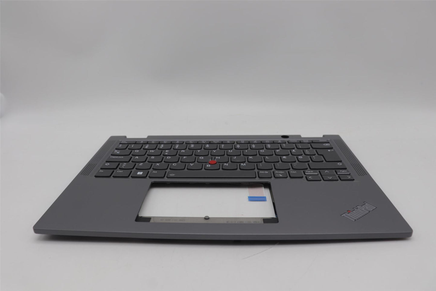 Lenovo ThinkPad X13 Gen 4 Keyboard Palmrest Top Cover Danish Grey 5M11L64654