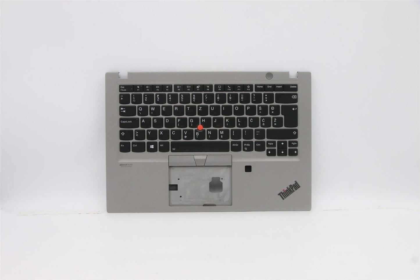 Lenovo ThinkPad T14s Keyboard Palmrest Top Cover Slovenian Silver 5M10Z41611