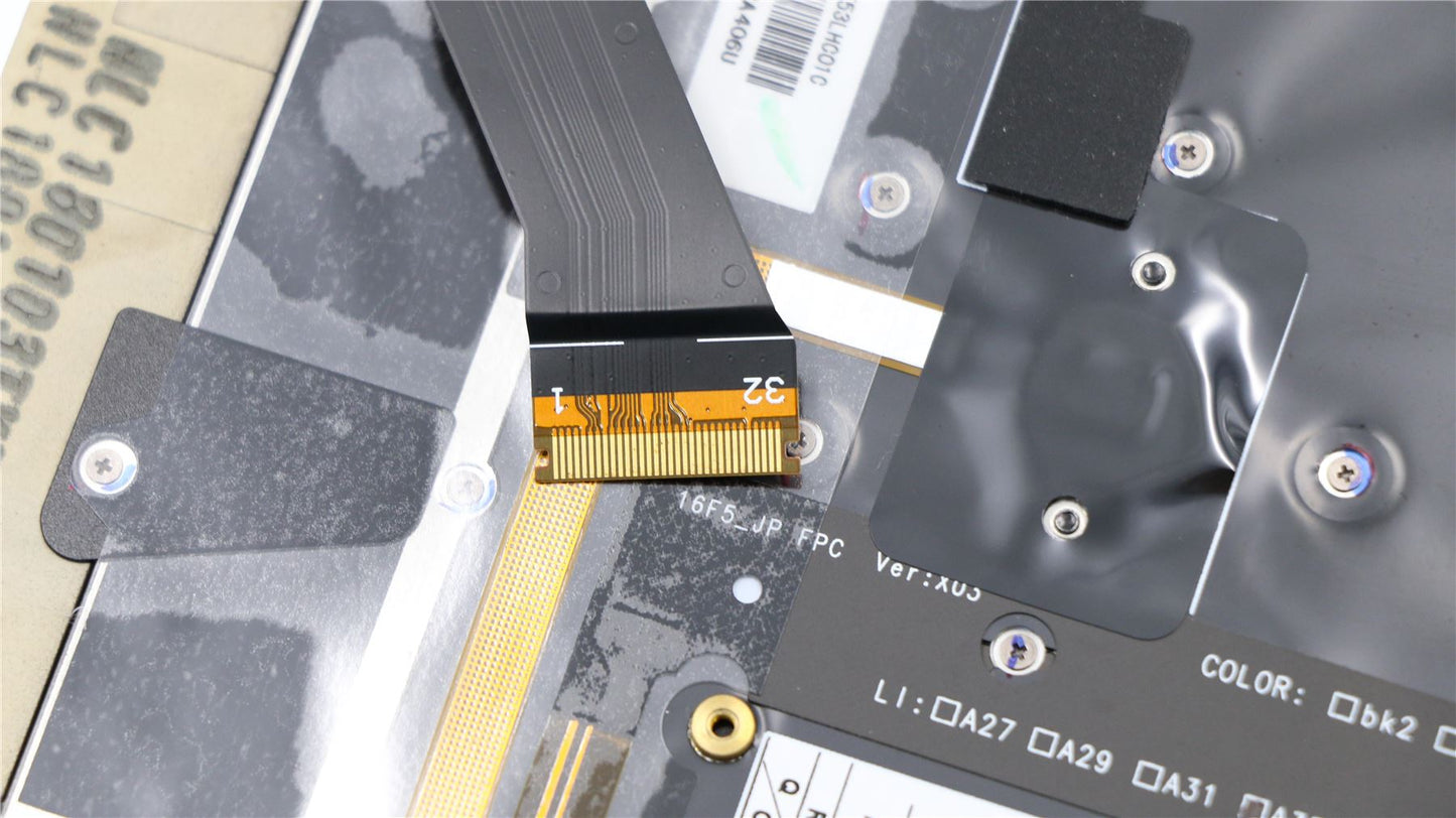 Lenovo MECH_ASM GRP_KBD_Bzl_USE,FPR,BK,CHY 01YR539