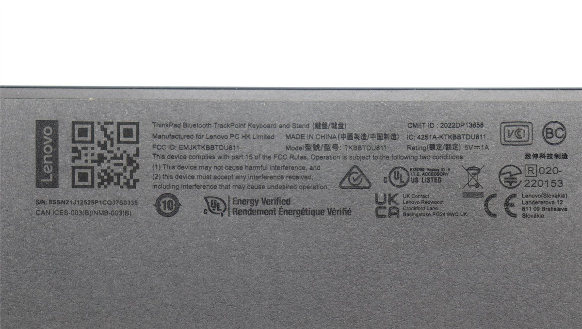 Lenovo NB_KYB NDA-V KBD,LBL-1,PMX,JPN Japanese Keyboard 5N21J12562
