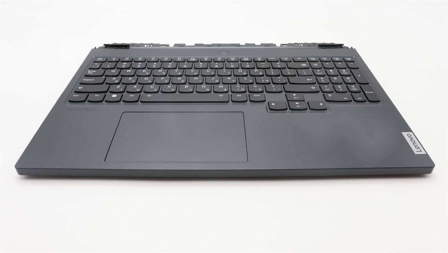 Lenovo Legion 7 16IRX8H Palmrest Cover Touchpad Keyboard Hebrew White 5CB1L09908