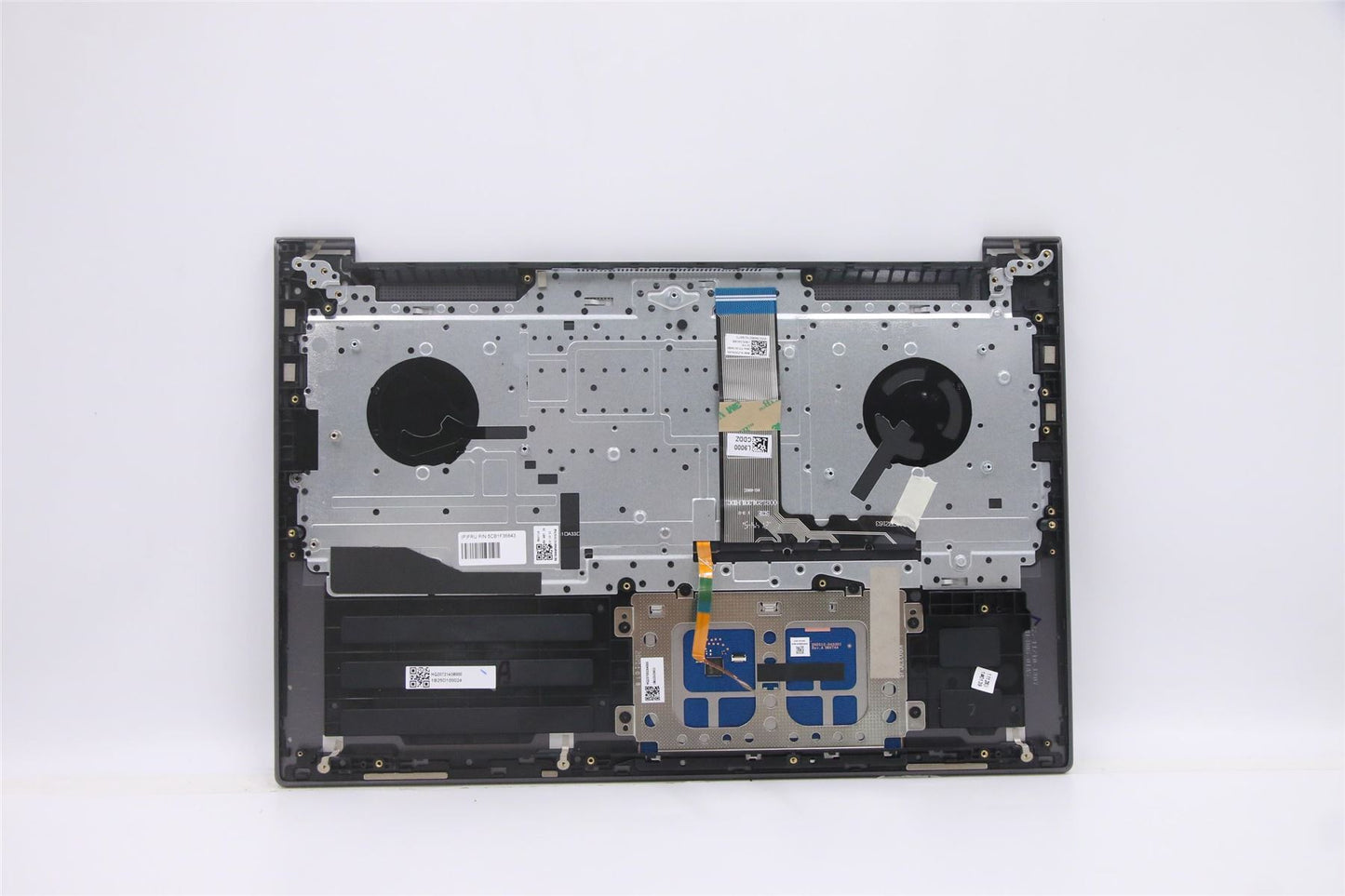 Lenovo IdeaPad 7 16ACH6 Palmrest Touchpad Cover Keyboard Arabic Grey 5CB1F36843