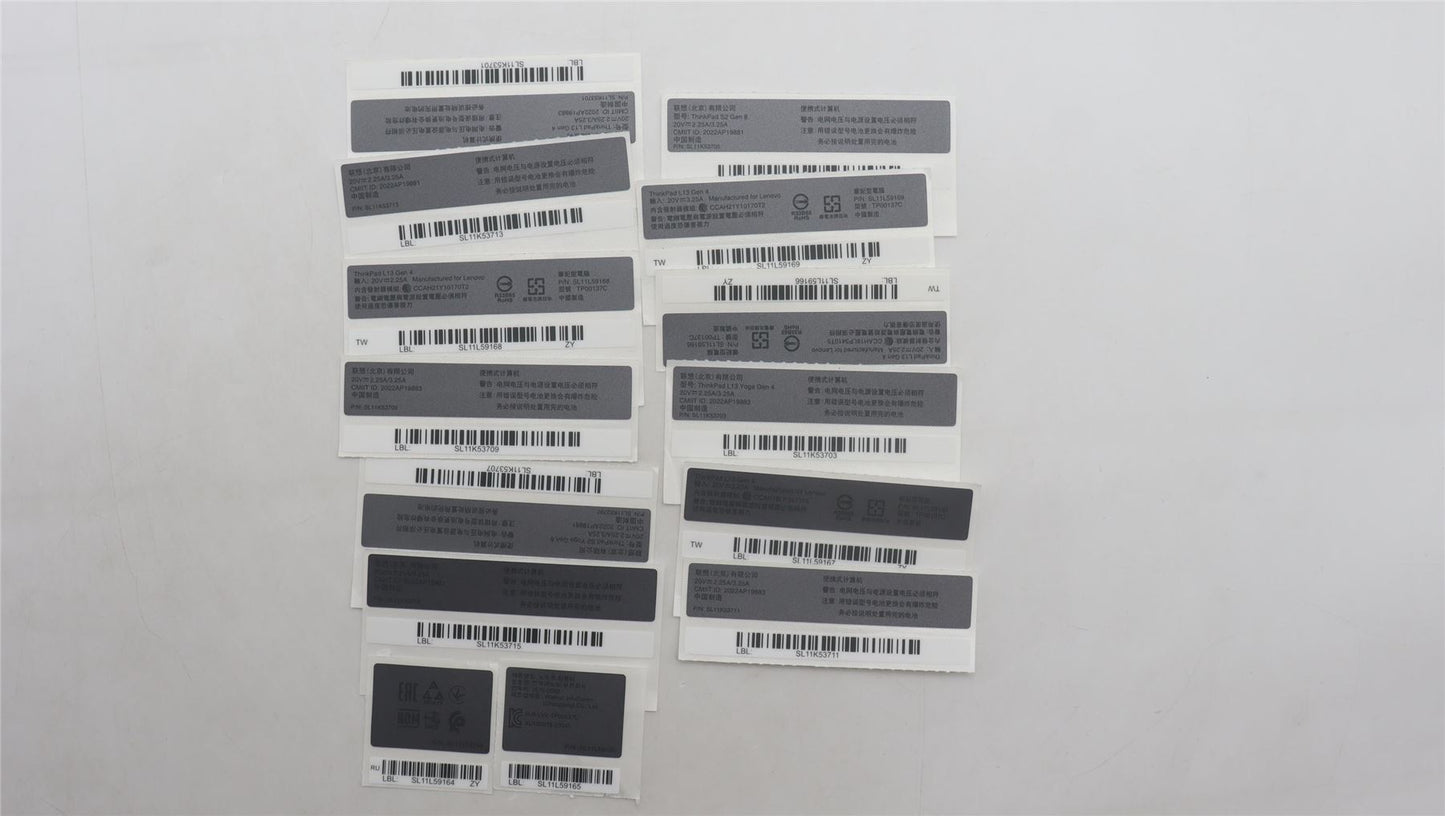 Lenovo LABEL FRU LABEL GEO SG Fenrir2.0_Intel 5L11H70983