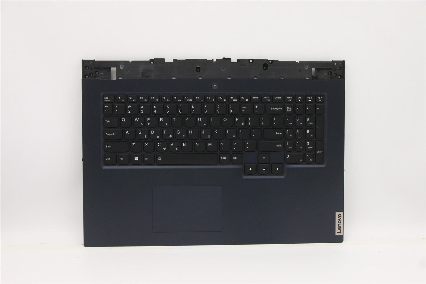 Lenovo 5 17ACH6H Palmrest Cover Touchpad Keyboard Greek Phantom Blue 5CB1C19233