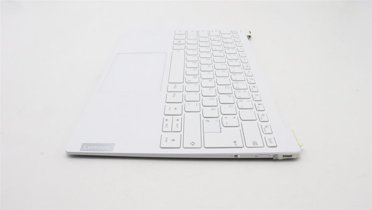 Lenovo Yoga 7 13IRP8 Palmrest Cover Touchpad Keyboard German White 5CB1K62532
