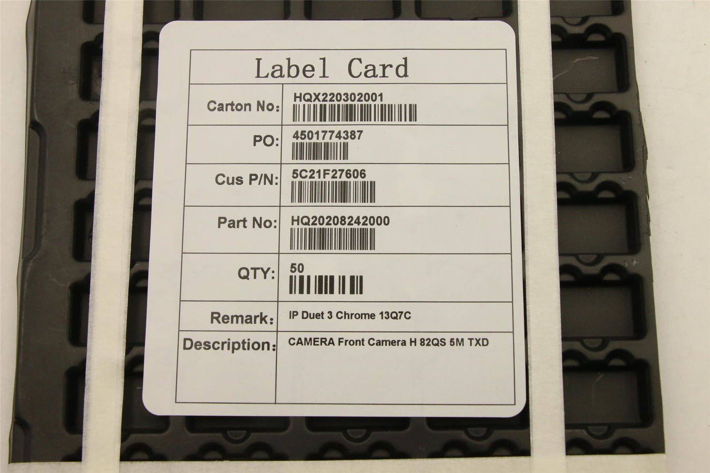 Lenovo Front Camera H 82QS 5M TXD 5C21F27606