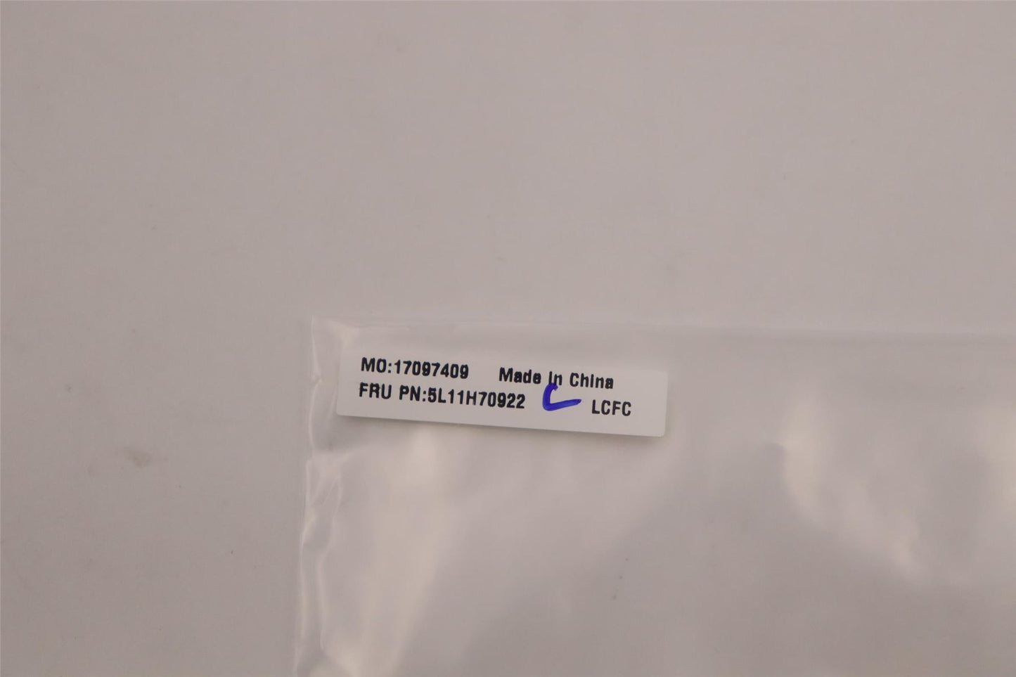 Lenovo LABEL FRU GEO label Kit Sliver 5L11H70922