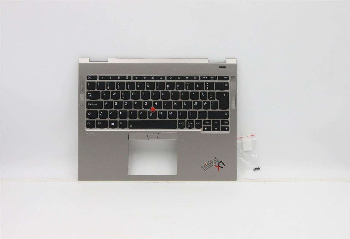 Lenovo ThinkPad X1 Palmrest Cover Keyboard Danish Gold 5M11B59887