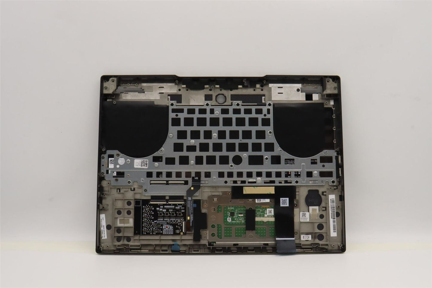 Lenovo S7 16IAH7 Palmrest Cover Touchpad Keyboard Nordic Onyx Grey 5CB1J04300
